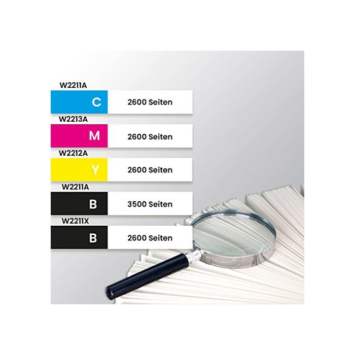 Toner Compatible - Xerox - 006R04194 - Jaune - 1250 pages - Compatible HP LASERJET 207A