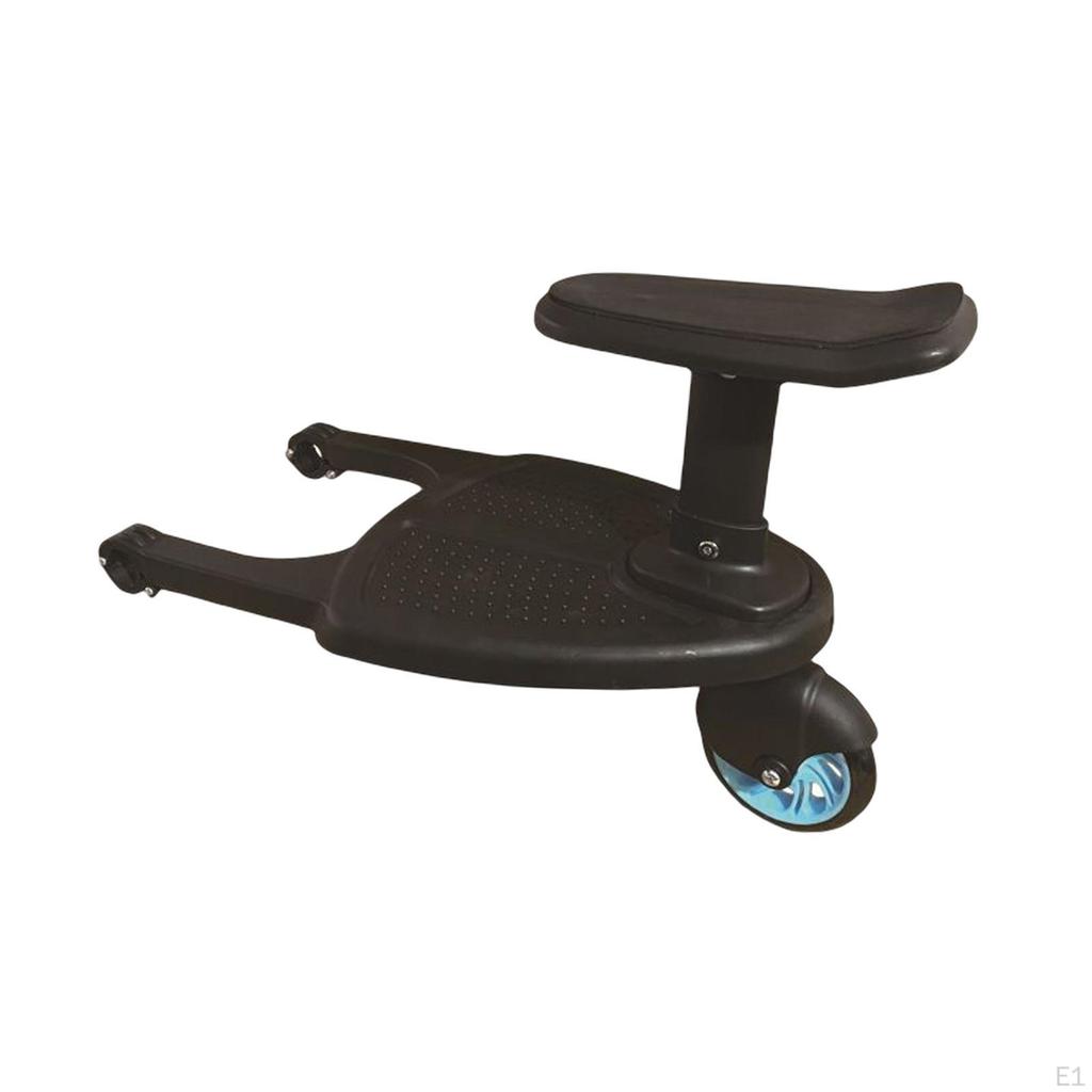 Universal Pram Pedal Adapter Pushcart Glider Board Second Child Pushchair Standing Plate Seat