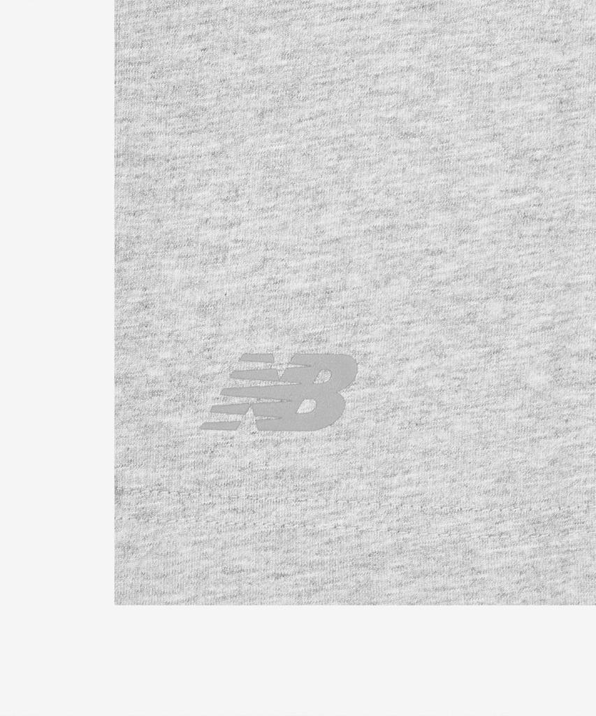 Nyuballanseu Nbneg21203 / Uni Essential Small Logo Short Sleeve T-Shirt (Gray)