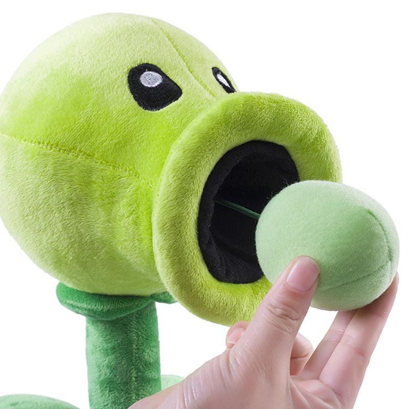 Big Size 30cm Plants Vs Zombies Peashooter Squash Sunflower Stuffed Plush Toys Soft Game Toy Doll Gifts for Kids Children