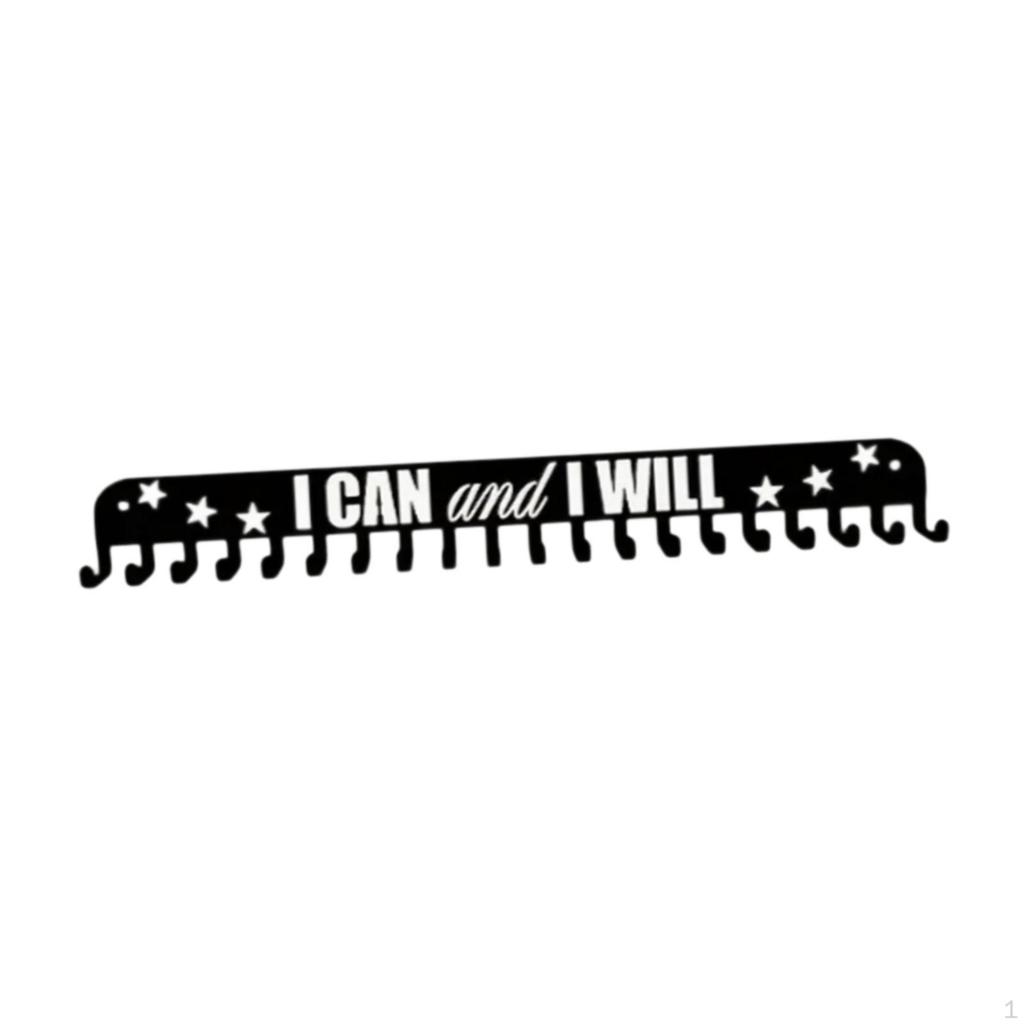 Holder Wall Mounted Ribbon Organizer Rack for Athletes