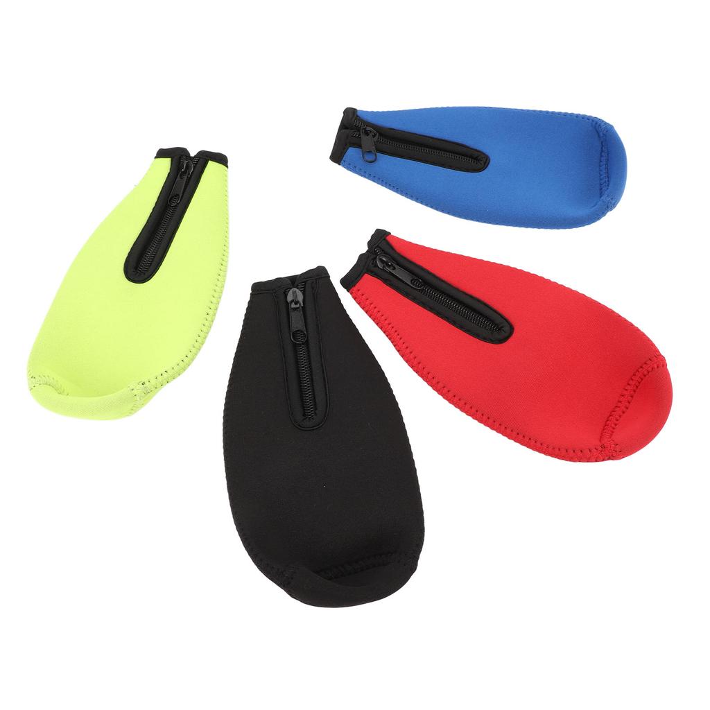 4ks Izolační návlek na pivní láhev Izolace Zapínání na zip Bunda na láhev Silný chladič na pivní láhev Kryt pro domácí párty Venku