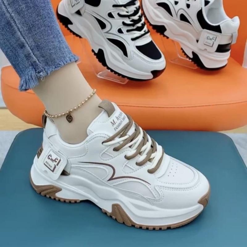 

Women s new models with wide-leg pants, light sports shoes, versatile student campus trendy shoes 40 хаки