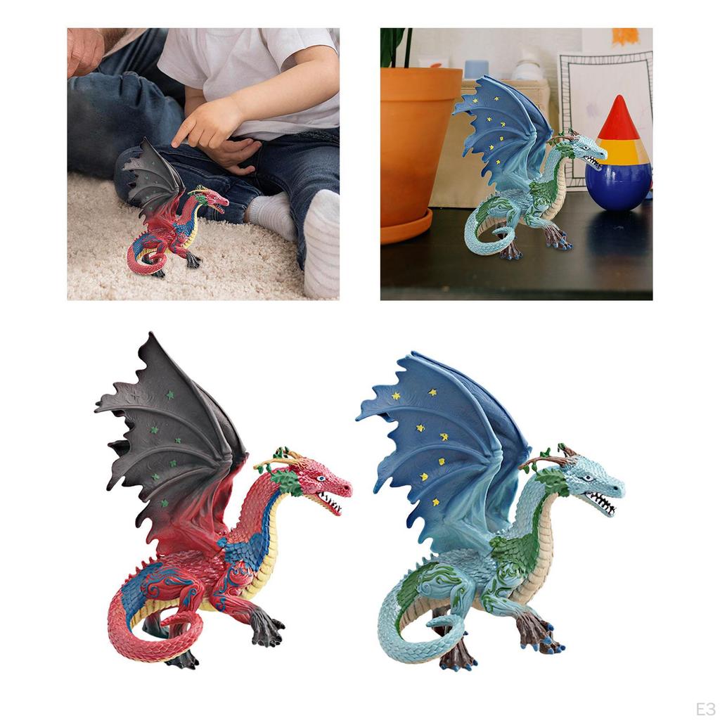Collectible Dragon Figure, Scale Model, for Ages 7 And Up