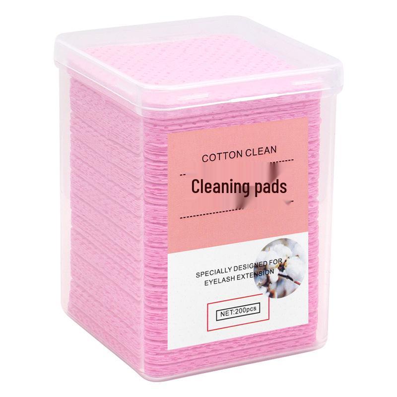 Grafting Eyelash Glue and Nail Art Remover Wipes - Non-woven Fabric Cotton Pads
