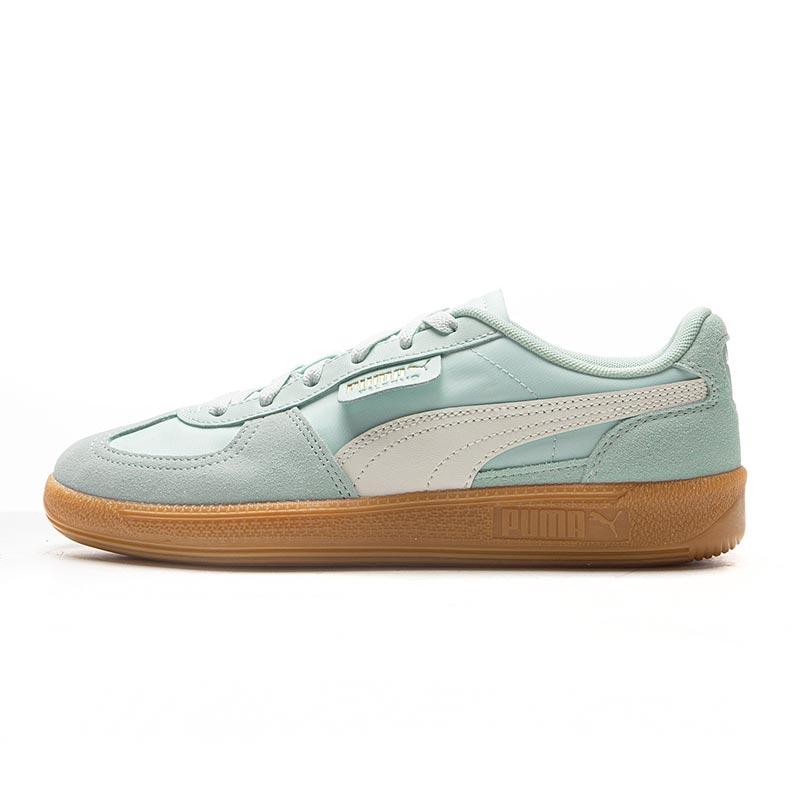 Puma Palermo CN Nylon Fashion Comfortable Thin Sole Wear-Resistant Low-Top Sneakers Unisex Sneakers Gray Blue 403953-03