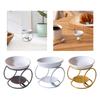 Oil Burner Wax Warmer with Candle Holder Furnace Censer Portable Aroma Diffuser Scented Wax Melt Burner for Bedroom Home Yoga