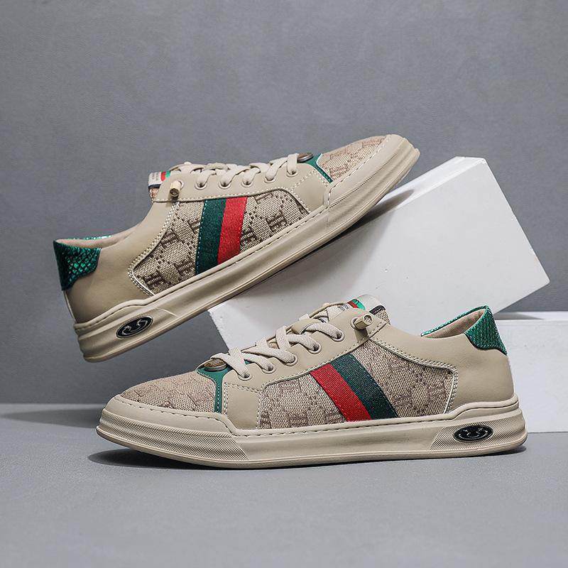 Old Beijing Cloth Shoes Men's Breathable Fashion Trend Men's Shoes Autumn New Versatile European Trendy Shoes