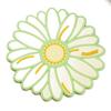 Posavasos De Silicona Con Diseño De Flores, Resistente Al Calor Y Antideslizante Para Mesa De Comedor