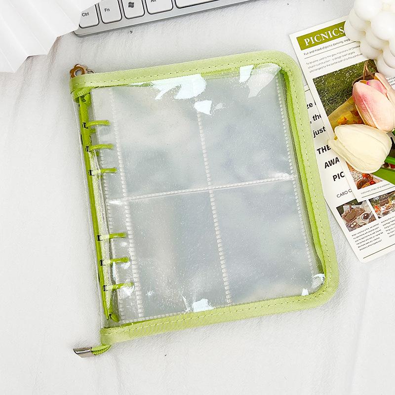 Large Capacity Polaroid Scrapbook Album: Ring Binder for Postcards, Small Cards, and Couple Photos