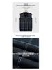 Dad's Fleece-Lined Sweater Vest: Warm Knitted Base Layer for Middle-aged and Elderly Men in Autumn and Winter.
