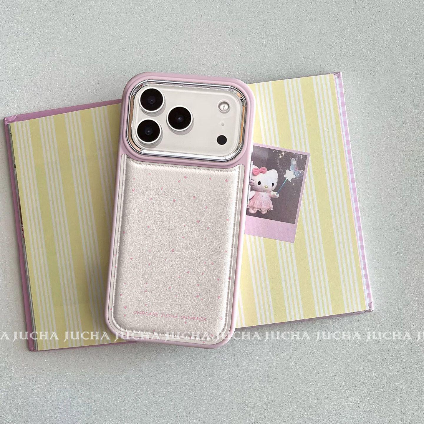 

Luxury Ink Splash Kitty Case for Apple 17 Pro Max & iPhone 16 Niche Models 11