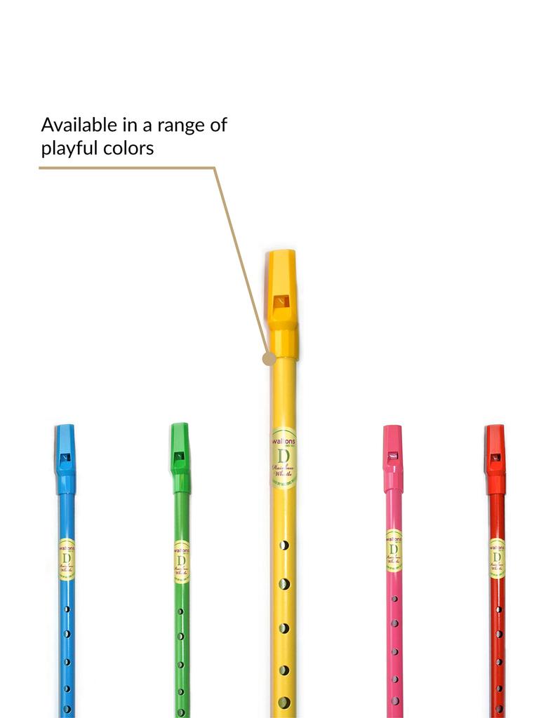 Waltons Rainbow Whistle, Yellow, Key D, 1550P