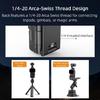 Protective Frame Magnetic Mount for Pocket 3 with Angle Adjustability and Camera Bracket