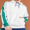 Li-Ning Mens Atheletic Fashion Series Logo Color-Block Hoodie Sweatshirt Men Tops Milk-White AWDQ258-1