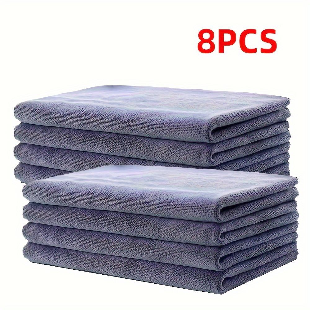 Super Absorbent Salon Towel - Anti Bleaching, Fast Drying Polyester Fiber Water Treatment Face Towel, Suitable for Hairdressers