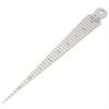 Taper Gage 1/32-5/8 Inch 1-15mm Stainless Gap Hole Taper Welding Gauge Test Ulnar Inch & Metric