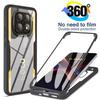 360 Full Cover Bumper Case For Poco X7 X6 Pro X5 X4 GT X3 NFC Funda For Poco F7 F6 F5 F3 M5 M6 Pro Screen Protection Phone Cover