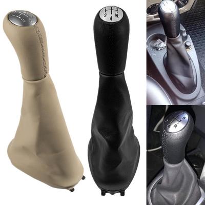 Gear Shift Knob Shifter Lever Gaiter Boot Cover Cars Accessories Interior Replacement For Renault Clio 2 II Megane 2 II Kangoo