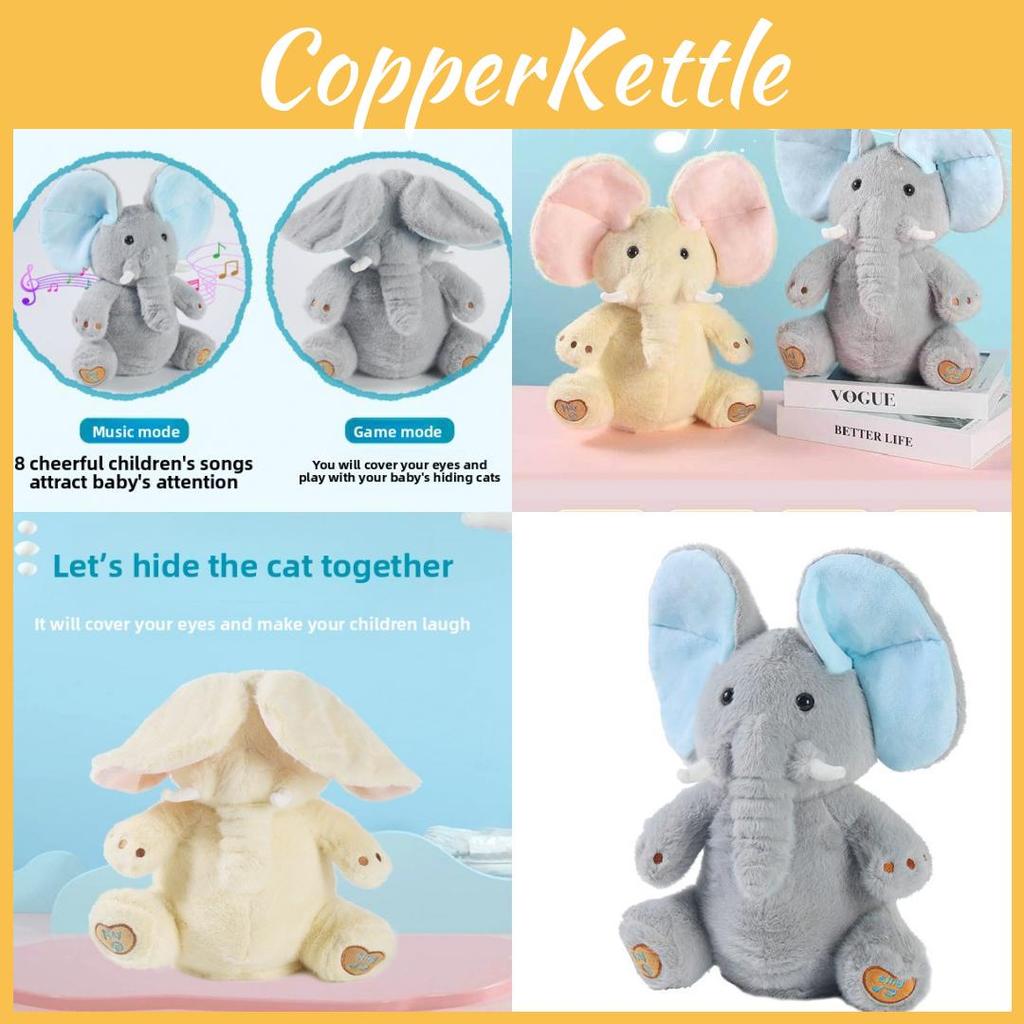 Elefant Plüschtier Bluetooth-fähig Kurzes Fell Kindergeschenk Kuscheltier Festival