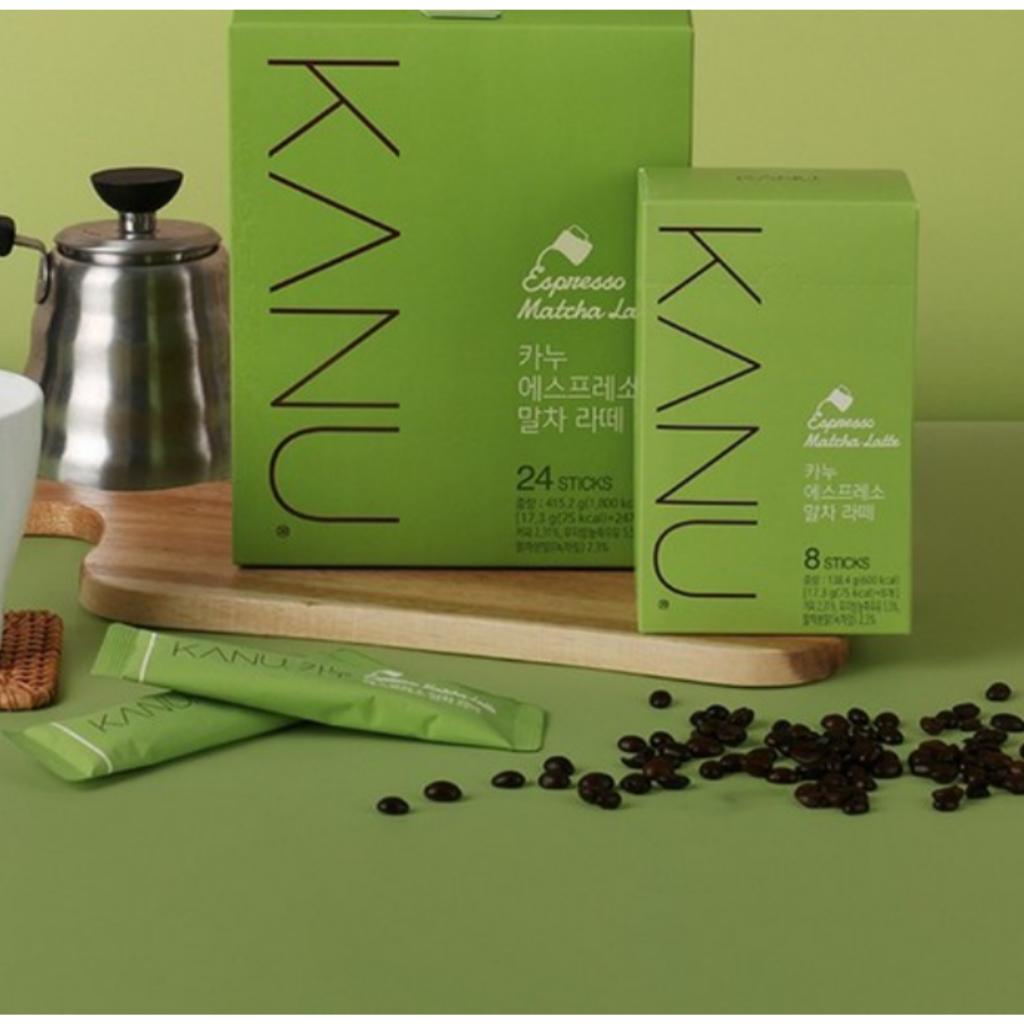 Kanu Espresso Matcha Latte & Espresso Milk Tea Latte