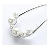 JewelVOX Hair Accessories for Women, U-shaped Hairpin Stick with 6-Row Pearls, Elegant Formal Style for Suits, Dresses, Kimonos, and Yukatas, Perfect