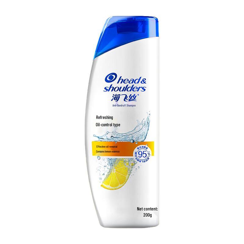 

Head & Shoulders Anti-Dandruff Oil Control Shampoo, Lemon, 2x400ml