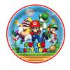 51pcs Super Mario Tableware Sets Include Plates Napkins Cups Tablecloth