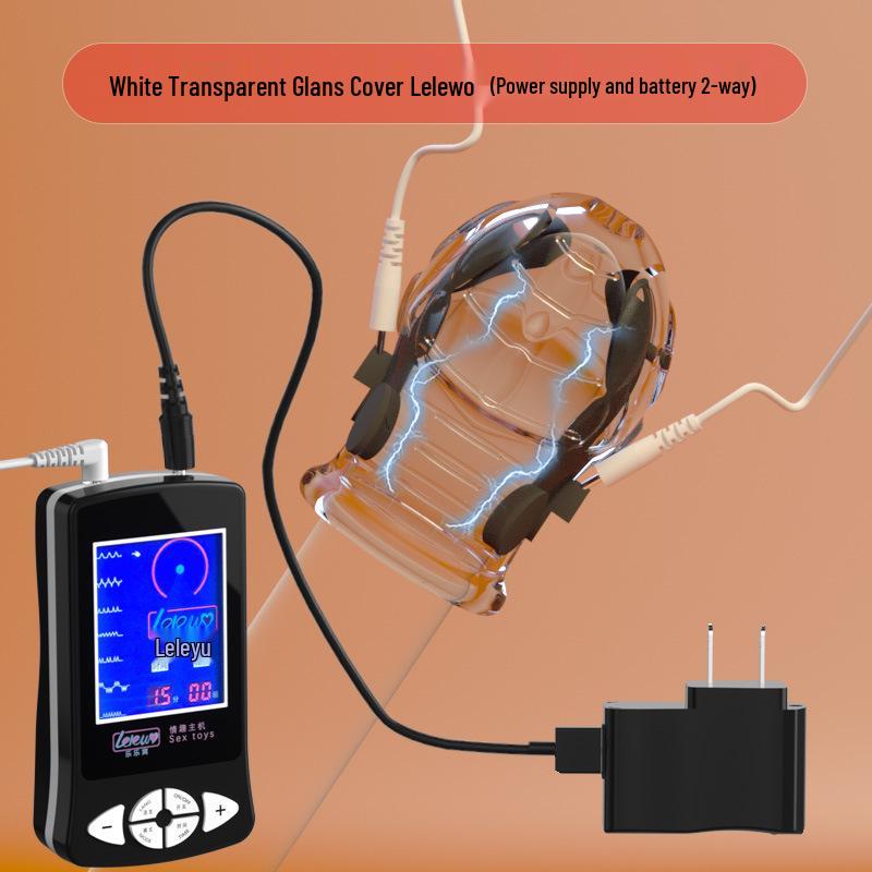 SM Choc Électrique Dispositif d'Entraînement Érotique pour Désensibilisation et Endurance du Pénis