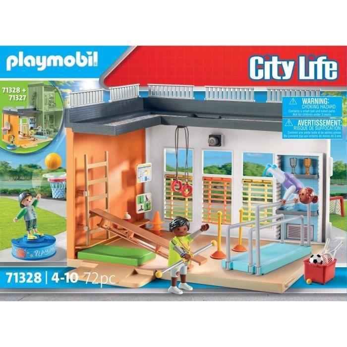 Playmobil 71328 salle de sport- city life - l'école - aimer apprendre univers scolaire