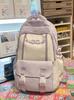 Schoolbag Cute Small Fresh Large Capacity Student Bag Female Splicing High Value Simple Backpack Fashionable Versatile Backpack