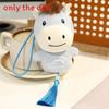 Plush Horse Cute Pendant With Tassel Decoration And Embroidery Design For Daily