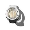 OXO Simple Egg Slicer Cuts Boiled Cuts Eggs and Minces Easy To Cut Eggs Without Crushing Them Dishwasher Safe Eggs, Vertically, Horizontally,