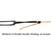 5 Sacchetti Acciaio ad Alto Tenore di Carbonio Filo da Pesca Amo con Filo con 5 Amo Singolo Montature Girella Esche Mare Calata Acqua Piombi da Pesca 3#-13# 260319