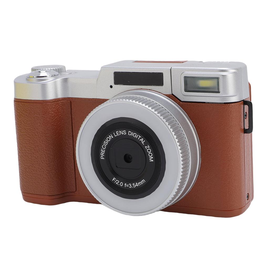 4K Digital Camera Autofocus 64MP Vlog Camera with 2.8 Inch 180 Degree   Screen Travel Camara for Photography