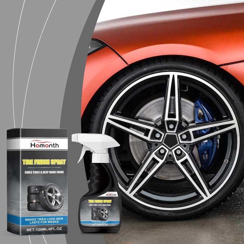 Car Tire Shine Spray Vehicle Wheels Care Spray Multifunctional Vehicle Wheels Nourishing Solution Automotive Wheel Cleaner Spray