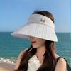 Summer Flowy Sun Hat With Wide Brim For Women Outdoor Sun Protection
