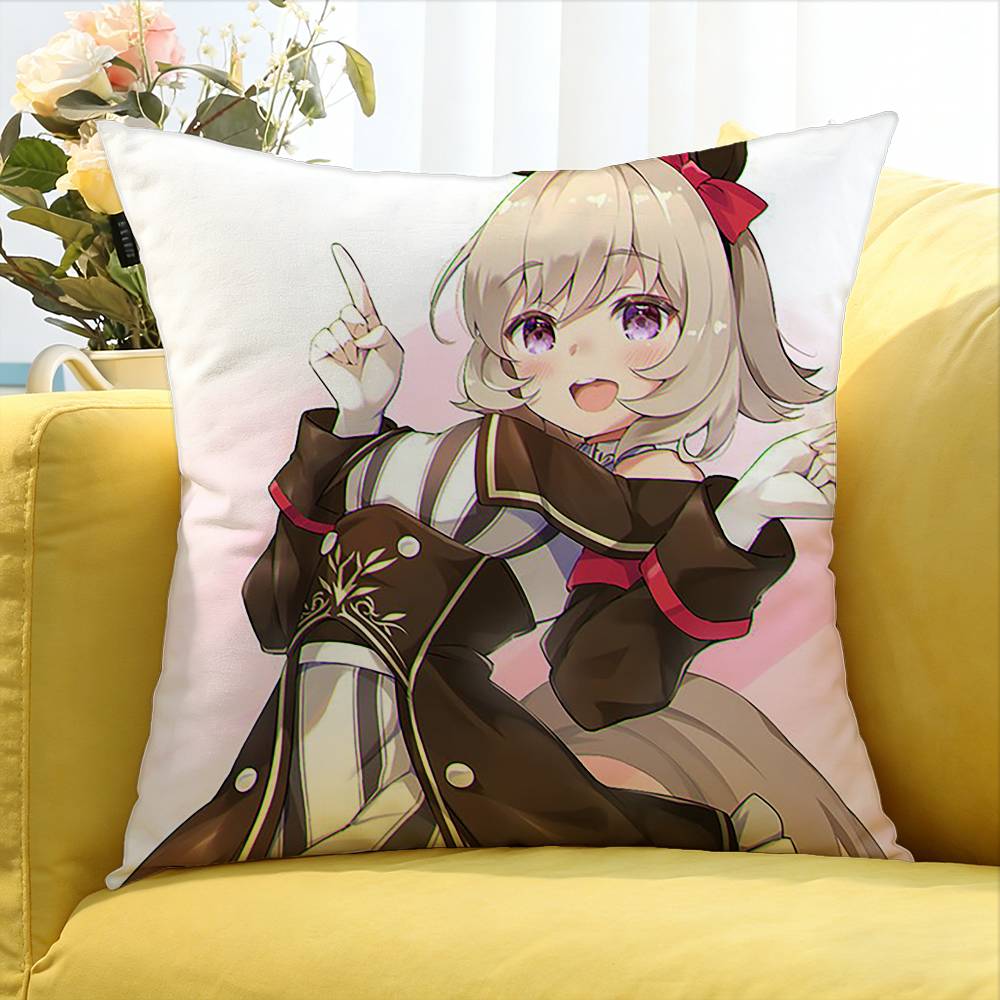 Curren Chan Various Sizes Square Pillow Case For Car Home Bedchamber Decor