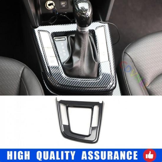 For Hyundai Elantra 2017-2020 Carbon Fiber Central Console Gear Shift Strip Trim