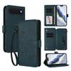 Butterfly Love Flower Multi-card Zipper Wallet Leather Phone Case