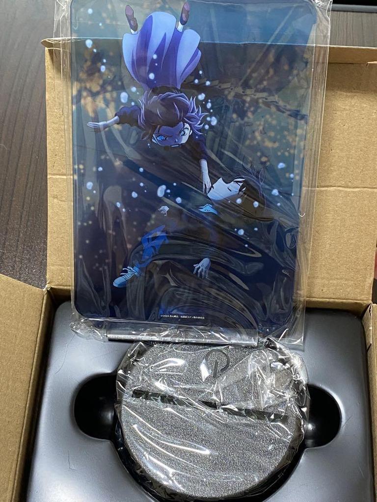 [USED] Detective Conan: The Black Iron Fish Shadow DVD Pre-order Bonus: Glowing Acrylic Plate