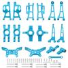Mjx 14210 14209 H14BM Metal Steering Cup Upper Lower Swing Arm Set Shock Tower Bracket Body Post Hyper Go RC Car Upgrade Parts