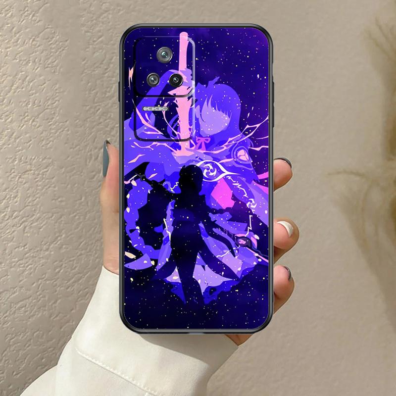 Genshin Impact Raiden Shogun Case For Xiaomi 13T 14T 15T Pro 14 15 Ultra 17 Pro Max POCO F8 F7 F5 F6 X3 X5 X6 X7 Pro Cover
