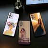 Coque de téléphone Chanteur O-Olivia D-Dean Pour Samsung Galaxy A73,A72,A71,A70,A53,A52,A51,Housse Noire en Silicone Souple