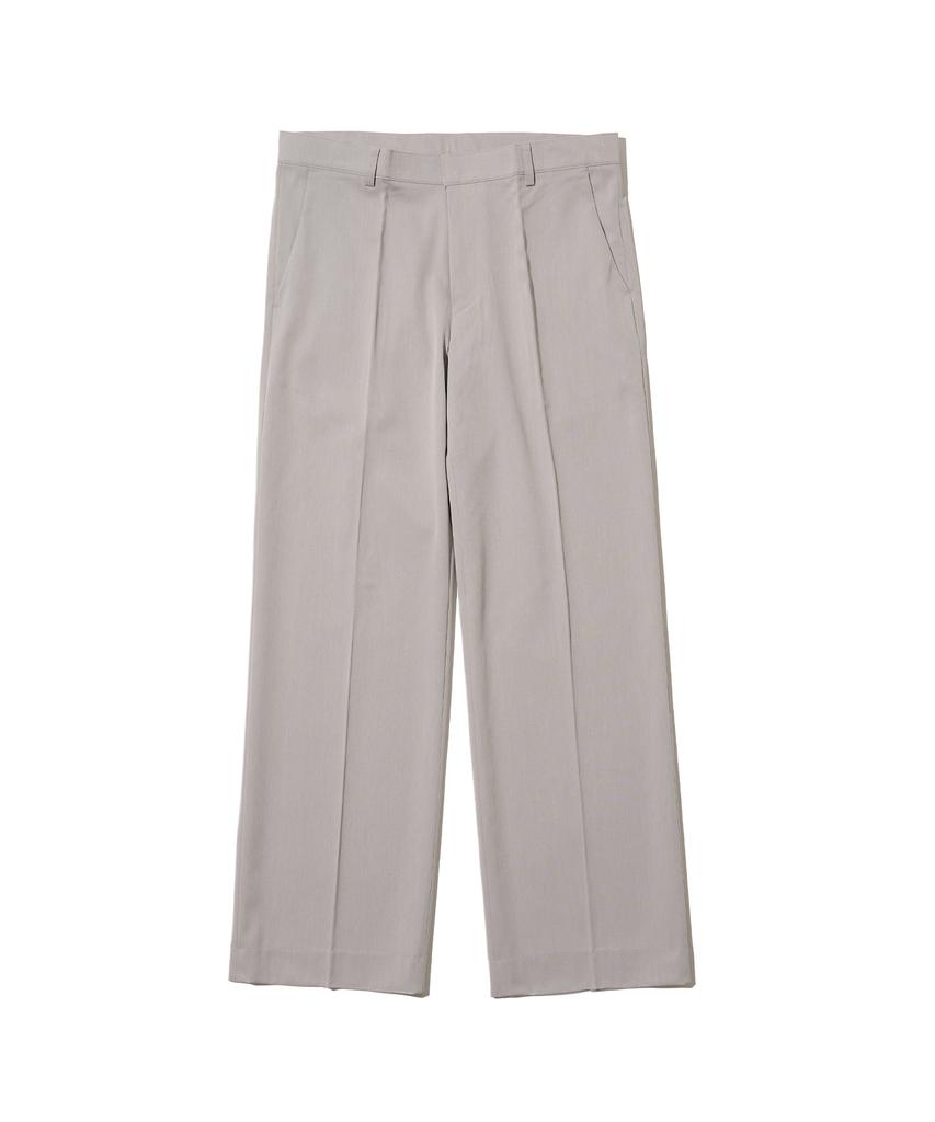 ANALOG MOOD Semi-Wide Slacks (Gray)