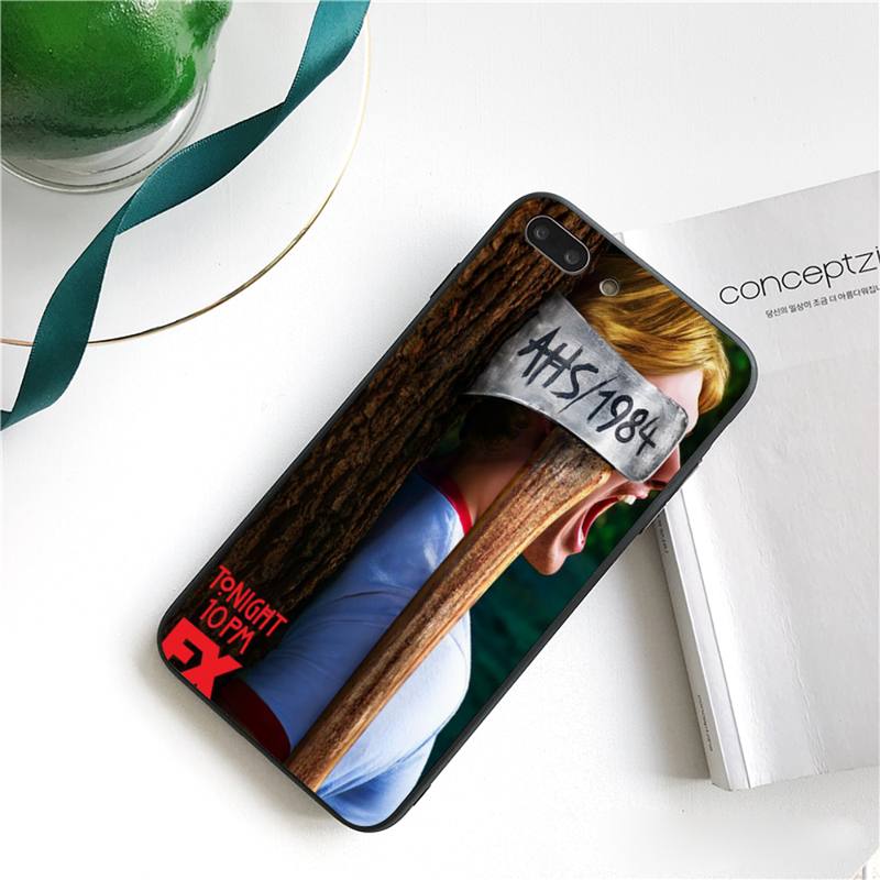 TV American Horror Story AHS 1984 Art Phone Case For iPhone 11 8 7 6S Plus 7 plus 8 plus X XS MAX 5 5S XR 12 11 Pro max se 2020