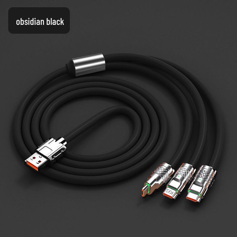 120W Super Fast Charging 3-in-1 Cable for TYPE-C Devices