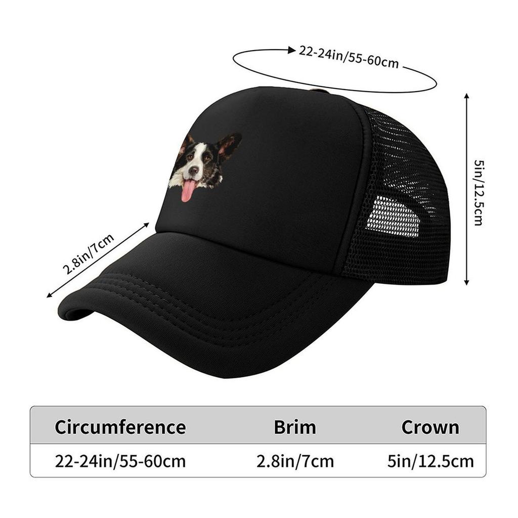 Cardigan Welsh Corgi Baseball Cap Luxury Unisex Hat Unisexs Big Size Hat Winter Hat Ball Cap Women Hats Unisexs