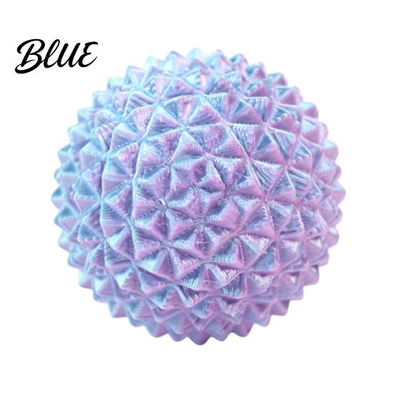 Smooth Rotation Ball 3D Printed Rotatable Spiky Ball Mini Textured Fidget for Travel