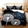 Japanese Duvet Cover Branch of A Flourishing Sakura Tree Flowers Cherry Blossoms Spring Art Polyester Bedding Set Full/King Size